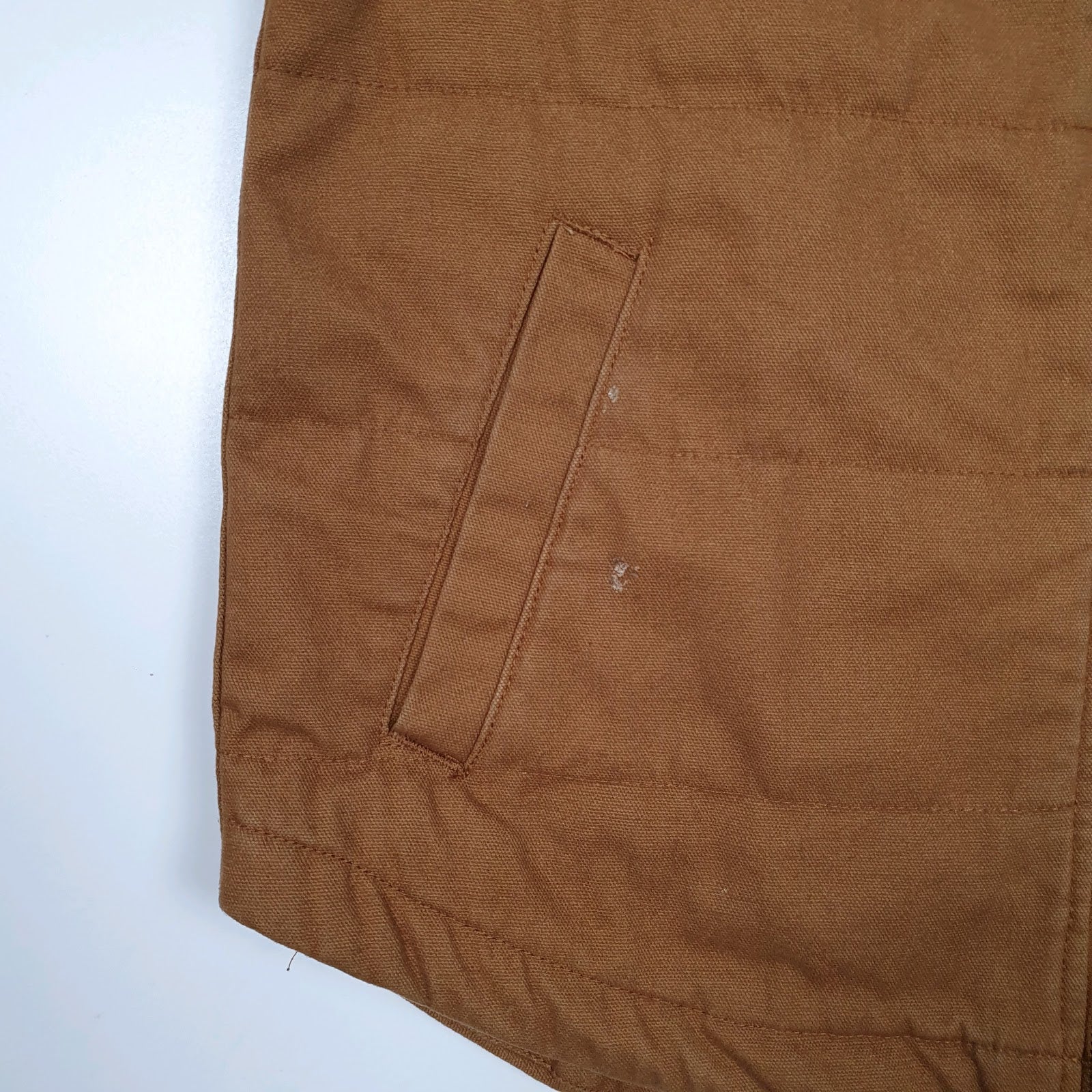 Mens Brown Wrangler Vest Bodywarmer Workwear  Coat