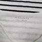 Mens White All Saints   T Shirt