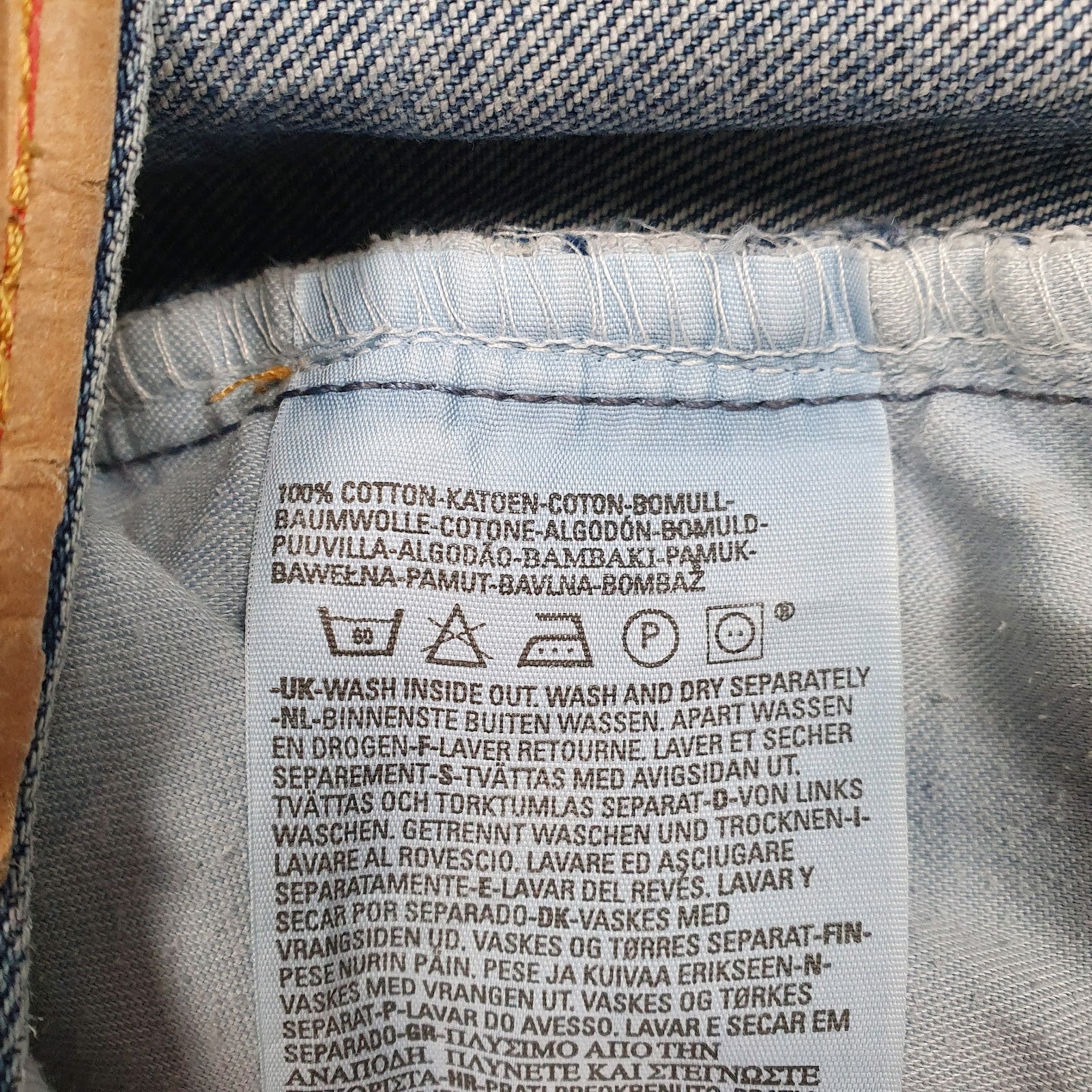 Mens Blue Levis   Jeans