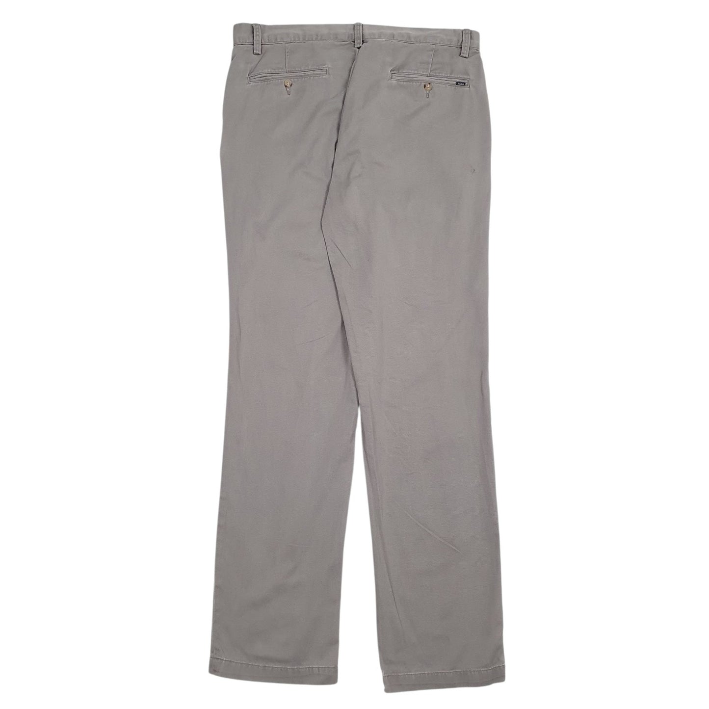 Mens Grey Polo Ralph Lauren Classic  Trousers