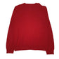Womens Red Tommy Hilfiger  V Neck Jumper