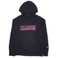 Womens Black Champion Spellout Hoodie Jumper