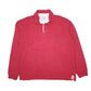Mens Red Crew Clothing Co Rugby Vintage 2000s Long Sleeve Polo Shirt