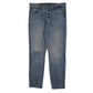 Womens Blue Levis  Wedgie Fit Ankle JeansW28 L28