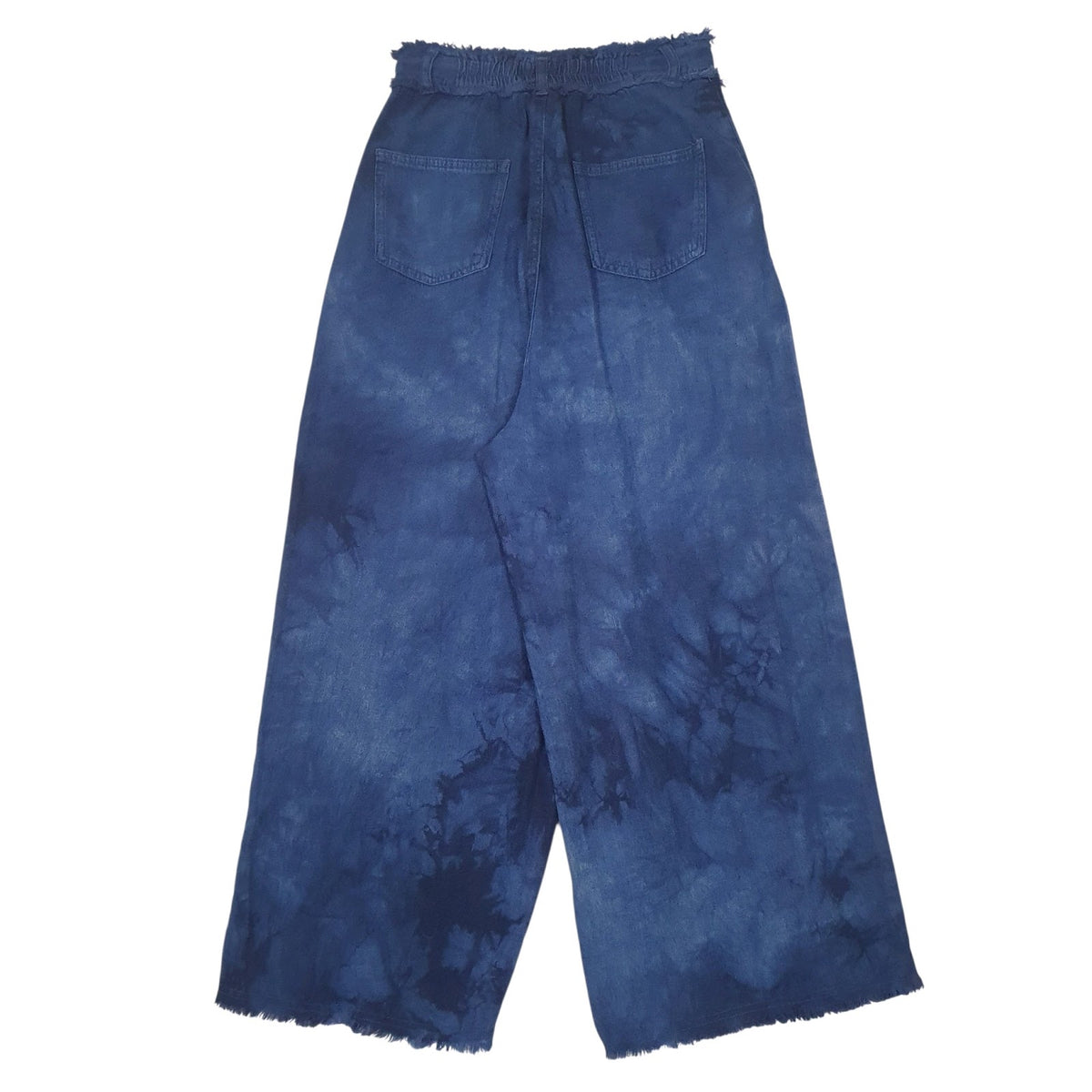 Womens Blue Avail Pleated  Trousers