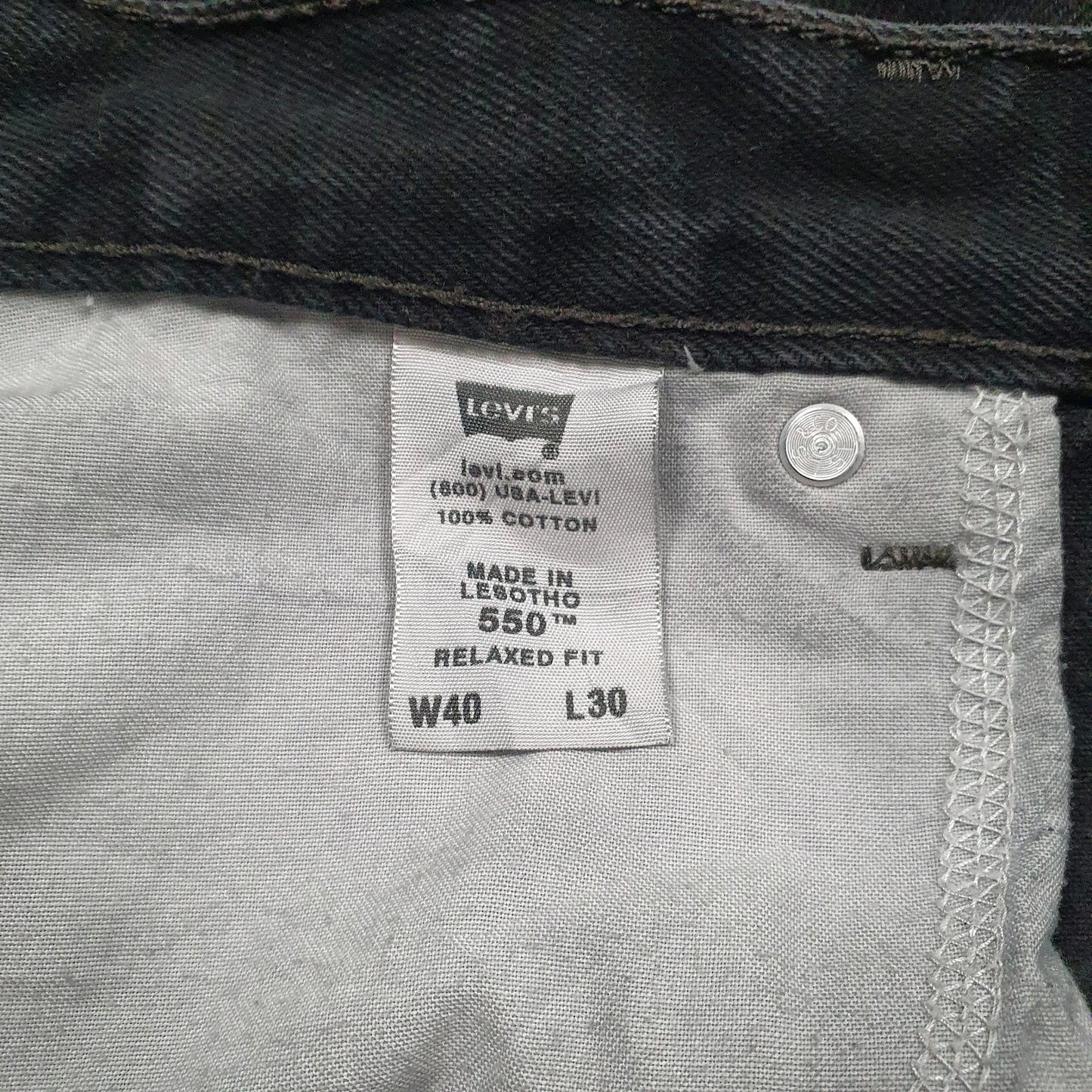 Mens Black Levis   Jeans