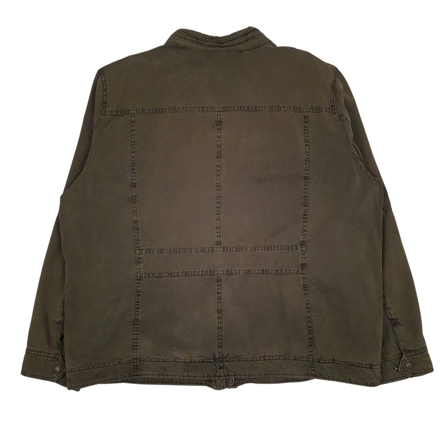 Mens Green Levis Shepa Lined  Coat