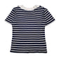 Womens Navy Wins Nautic  Crewneck Jumper