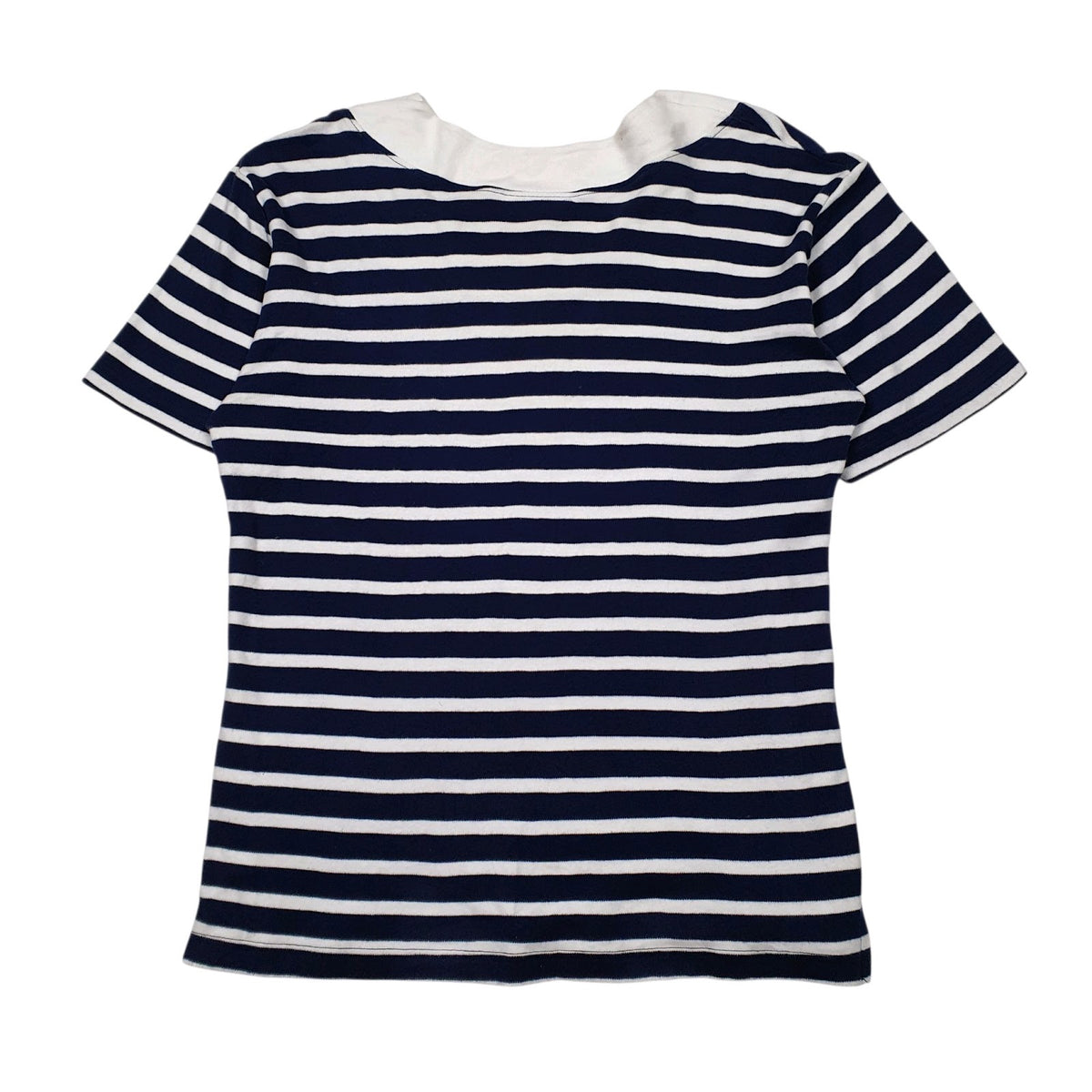 Womens Navy Wins Nautic  Crewneck Jumper