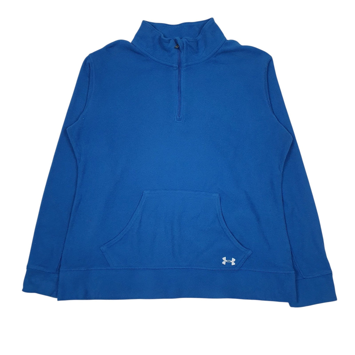 Womens Blue Under Armour  Quarter Zip Jumper