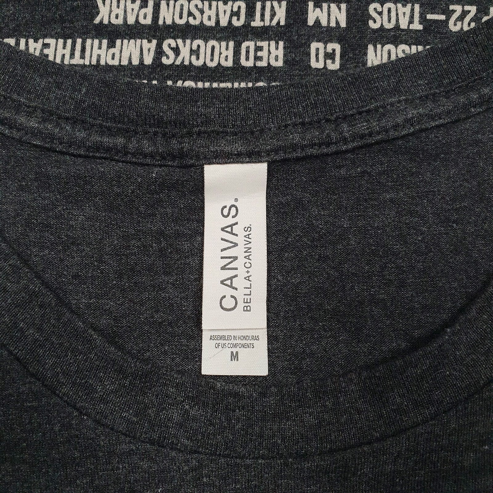 Mens Grey Canvas Trombone Shorty's  T Shirt