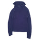Womens Purple Armani Knit Shoal Neck Jumper