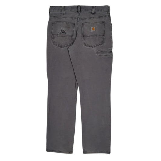 Mens Grey Carhartt   Trousers