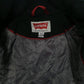 Mens Black Levis Duffle Formal  Coat