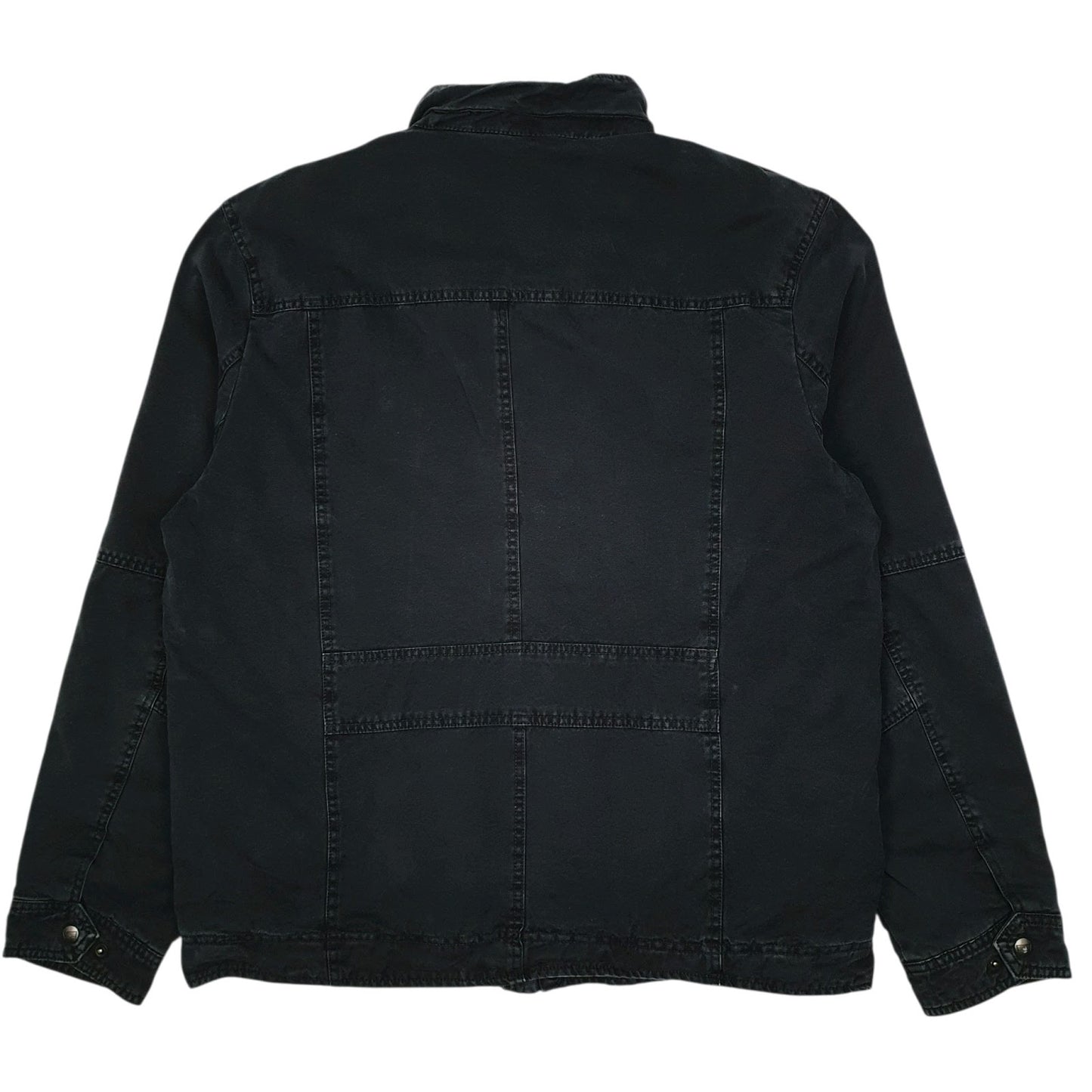 Mens Navy Levis Military Bomber Sherpa Lined  Coat