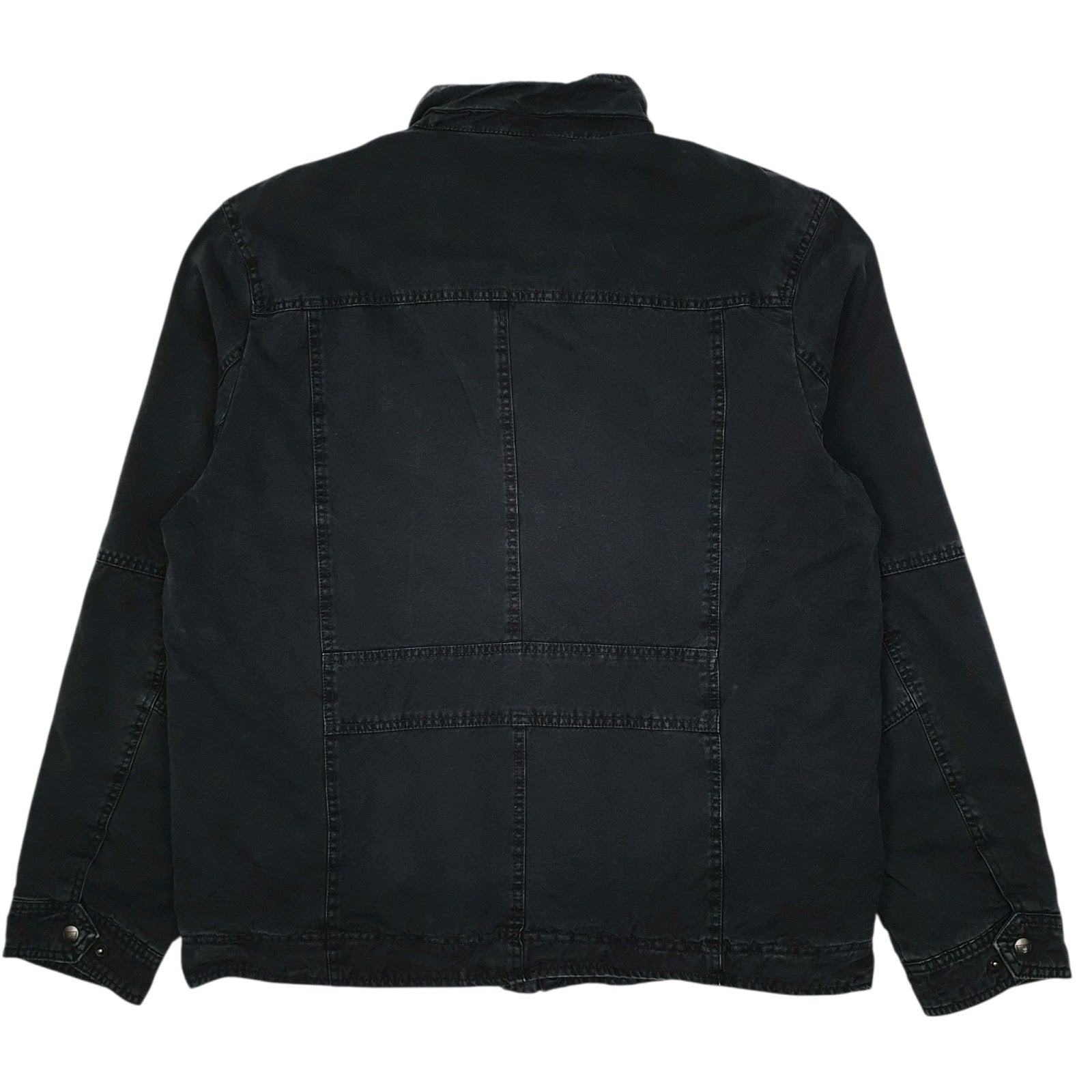 Mens Navy Levis Military Bomber Sherpa Lined  Coat