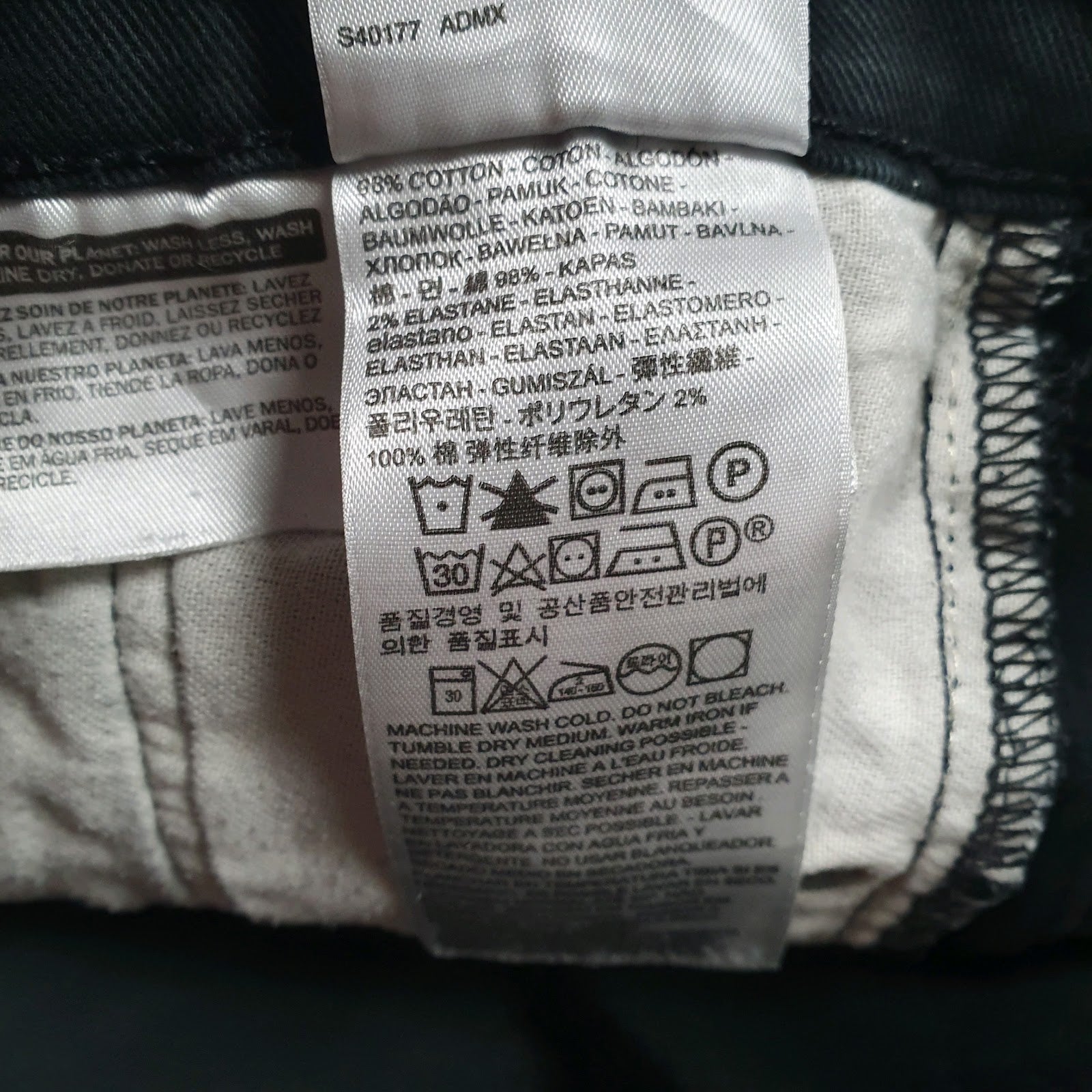 Mens Black Levis   Jeans