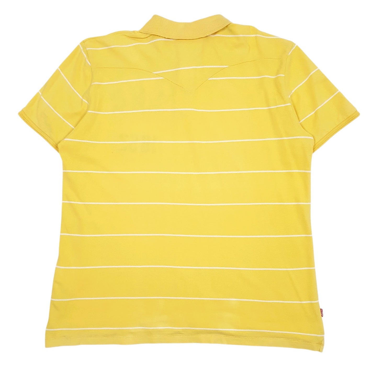 Mens Yellow Levis   Polo Shirt