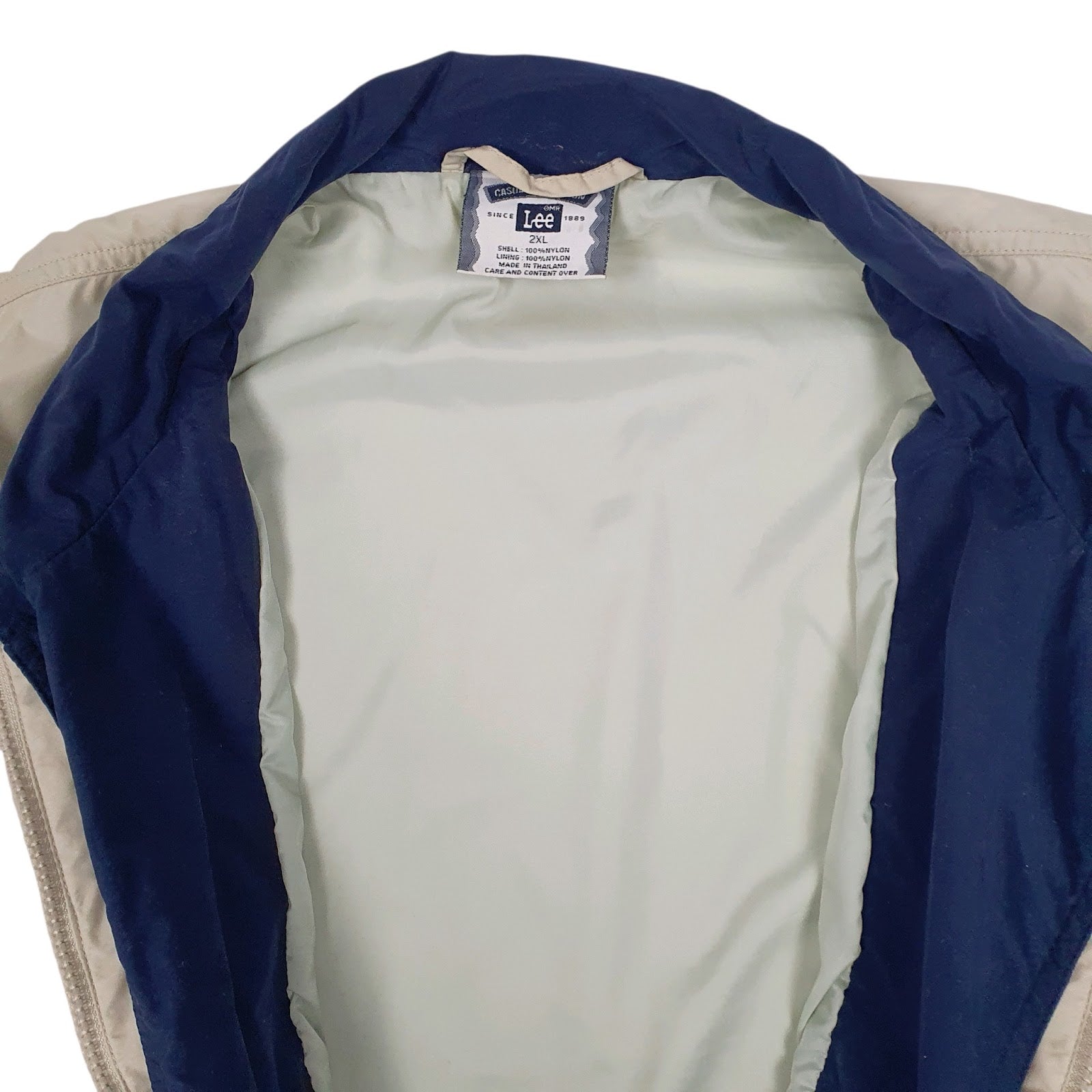 Mens Beige Lee Vintage 90s  Coat