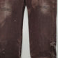 Mens Burgundy Dickies   Trousers