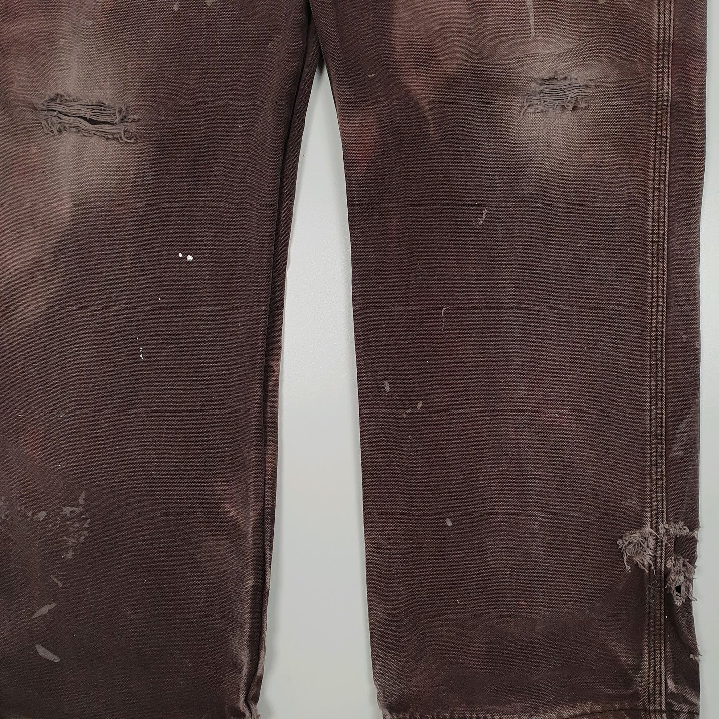 Mens Burgundy Dickies   Trousers