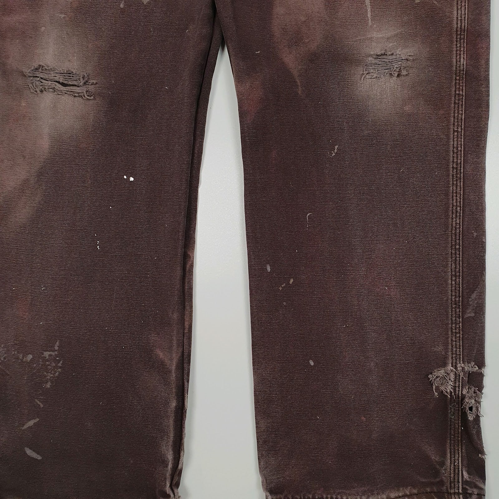 Mens Burgundy Dickies   Trousers