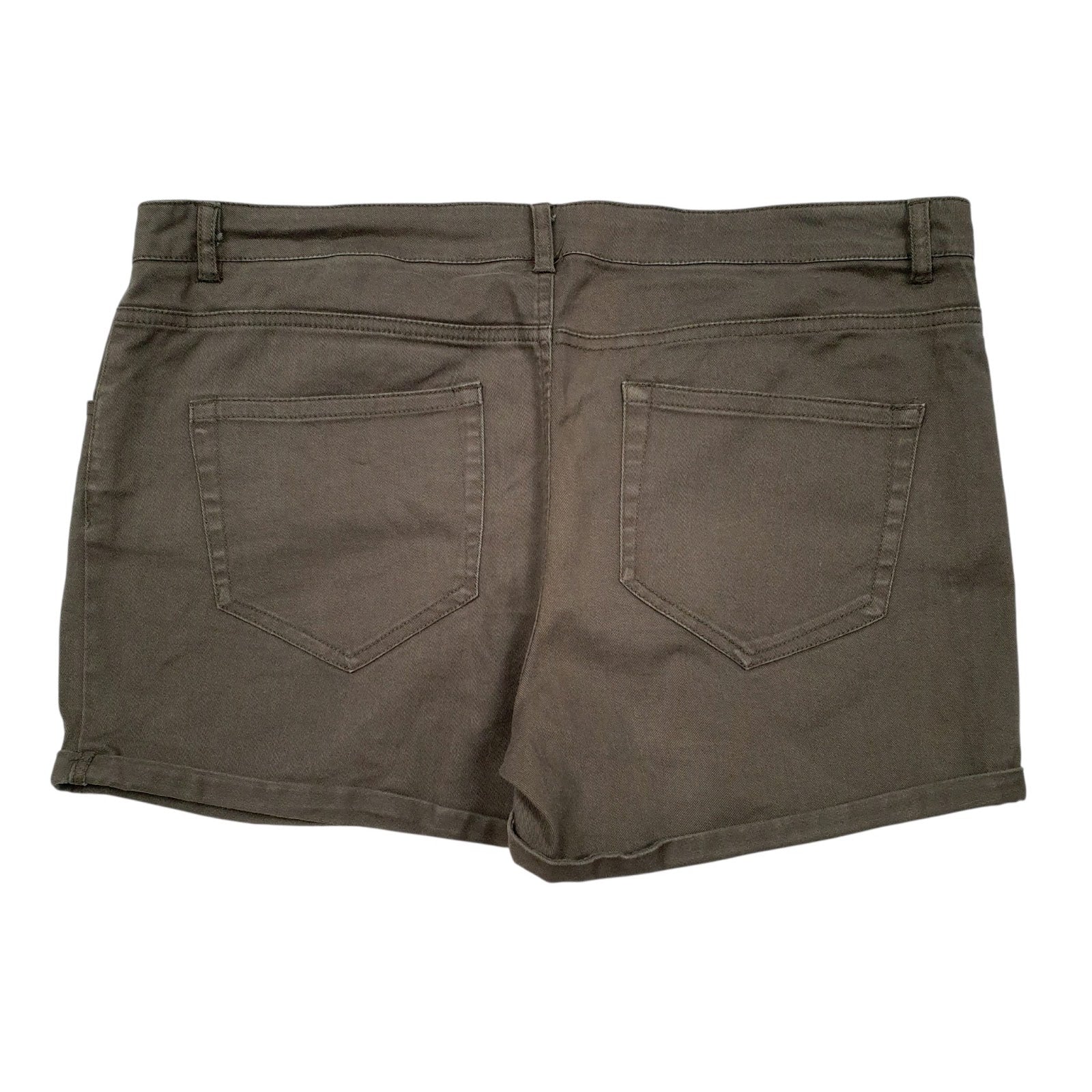 Womens Green Amisu   Shorts