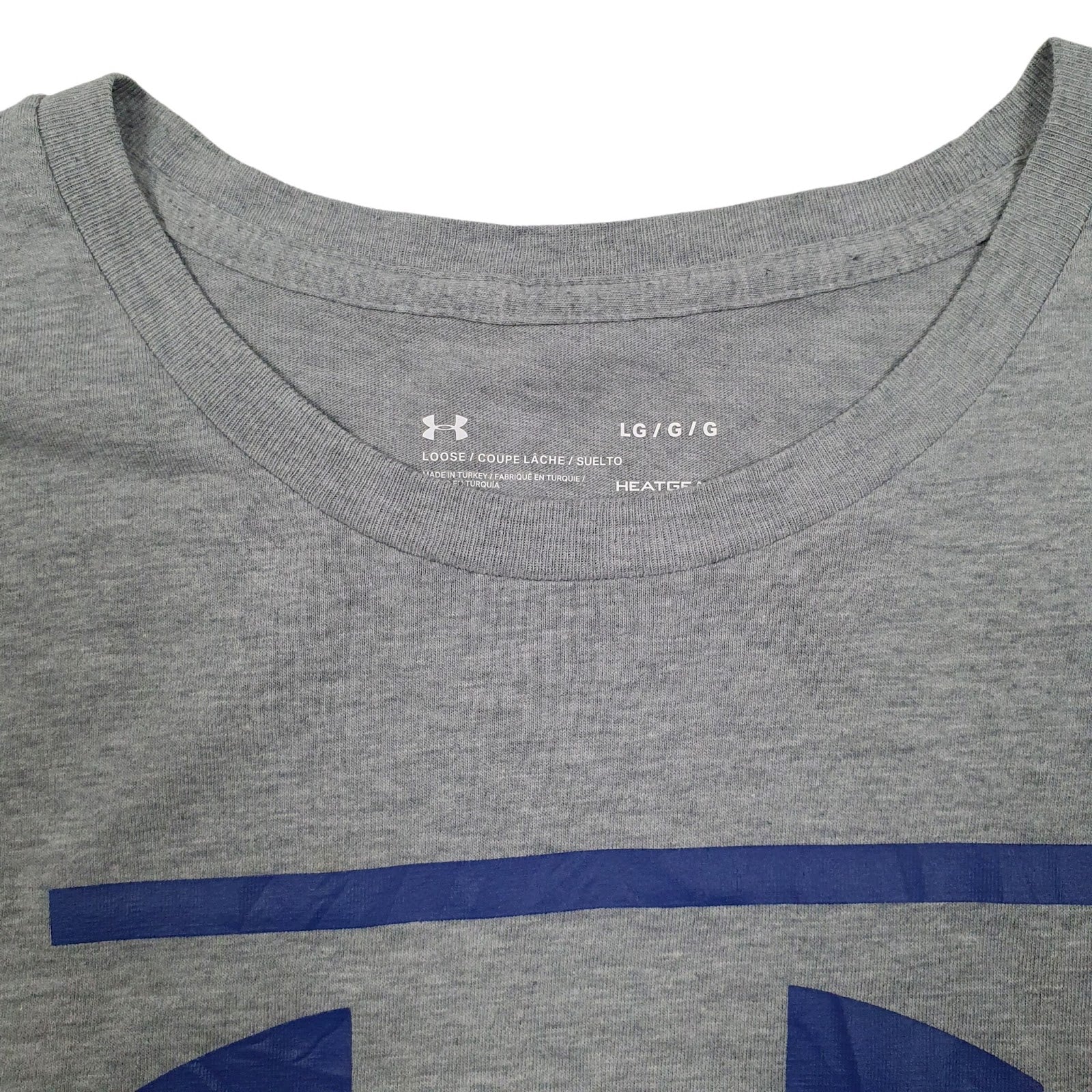 Mens Grey Under Armour   T Shirt