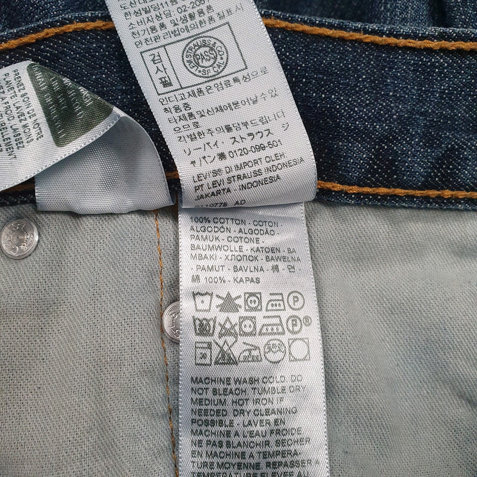 Mens Blue Levis   Jeans