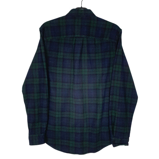 Mens Navy L.L.Bean Flannel  Shirt