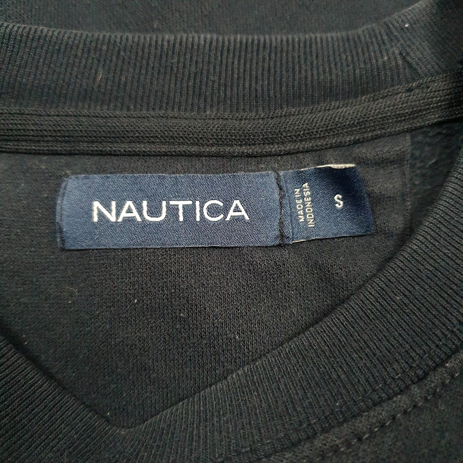 Womens Navy Nautica  Crewneck Jumper