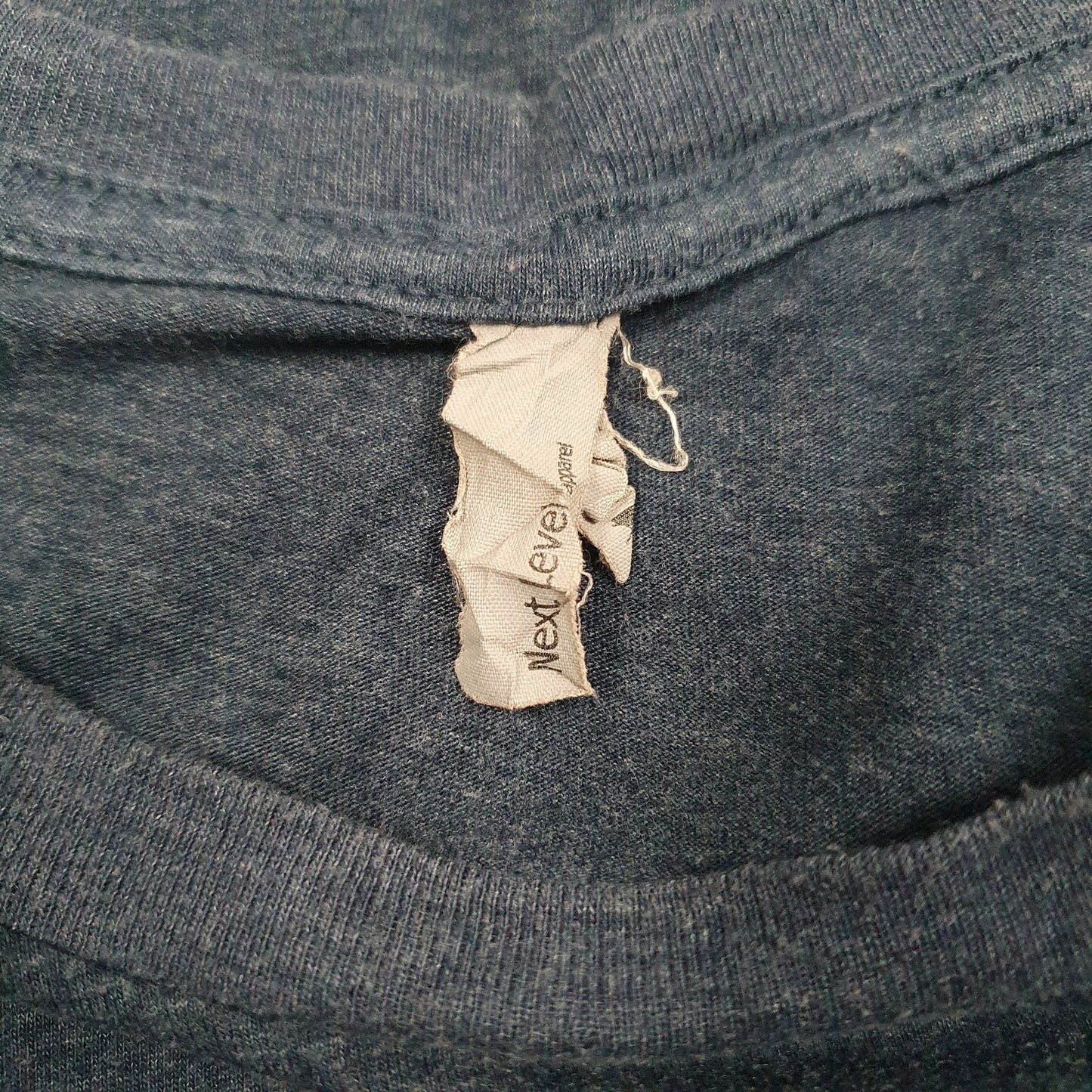 Mens Grey Next Level   T Shirt