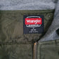 Mens Green Wrangler Workwear Padded  Coat