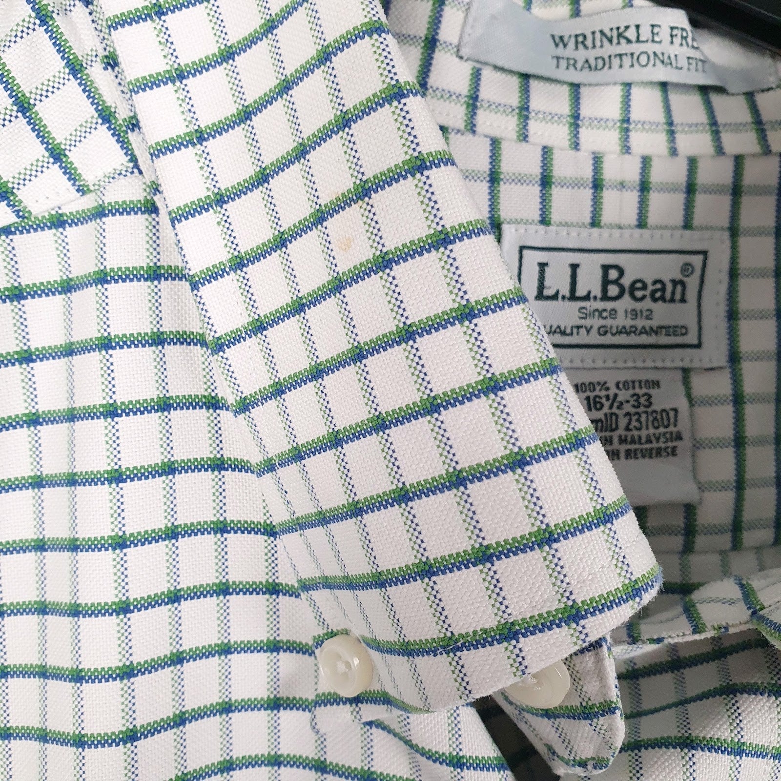 Mens Grey L.L.Bean   Shirt