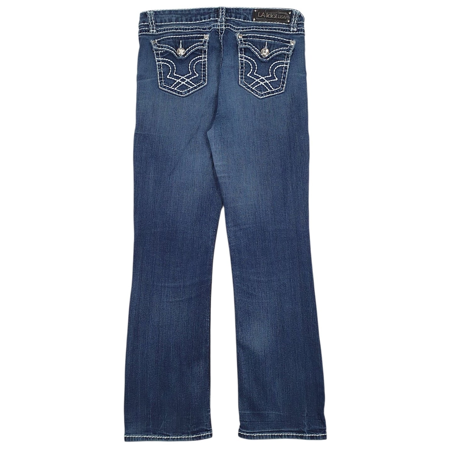 Womens Blue LA Idol USA   Jeans
