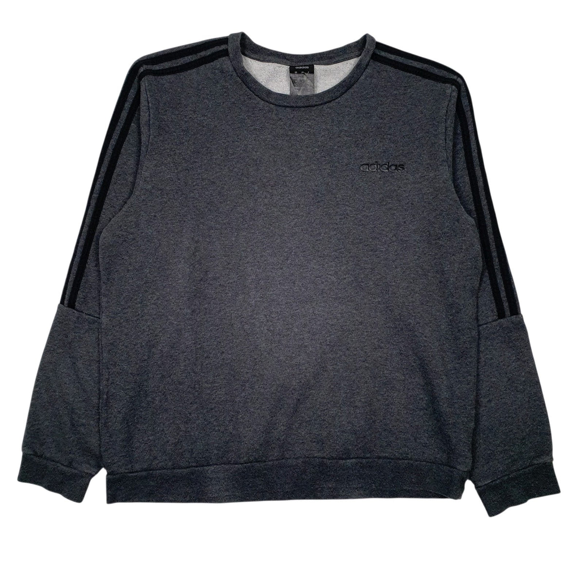 Womens Grey Adidas  Crewneck Jumper