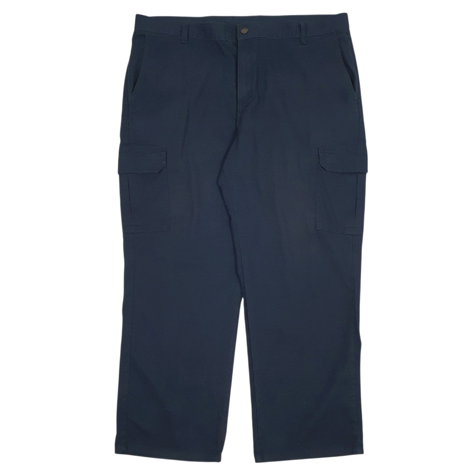 Mens Navy Dickies Workwear Cargo Trousers