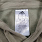 Mens Green Adidas  Hoodie Jumper