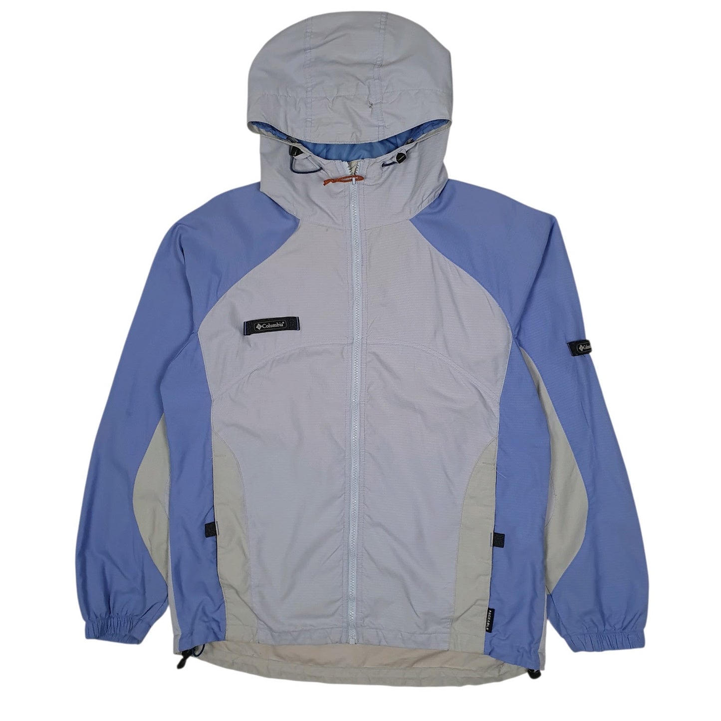 Womens Blue Columbia Sportswear Company Packable Crewneck Coat