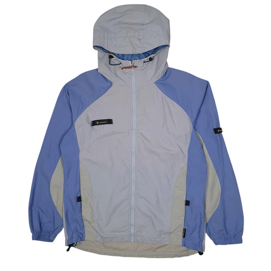 Womens Blue Columbia Sportswear Company Packable Crewneck Coat