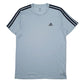 Mens Blue Adidas Climalite Short Sleeve T Shirt