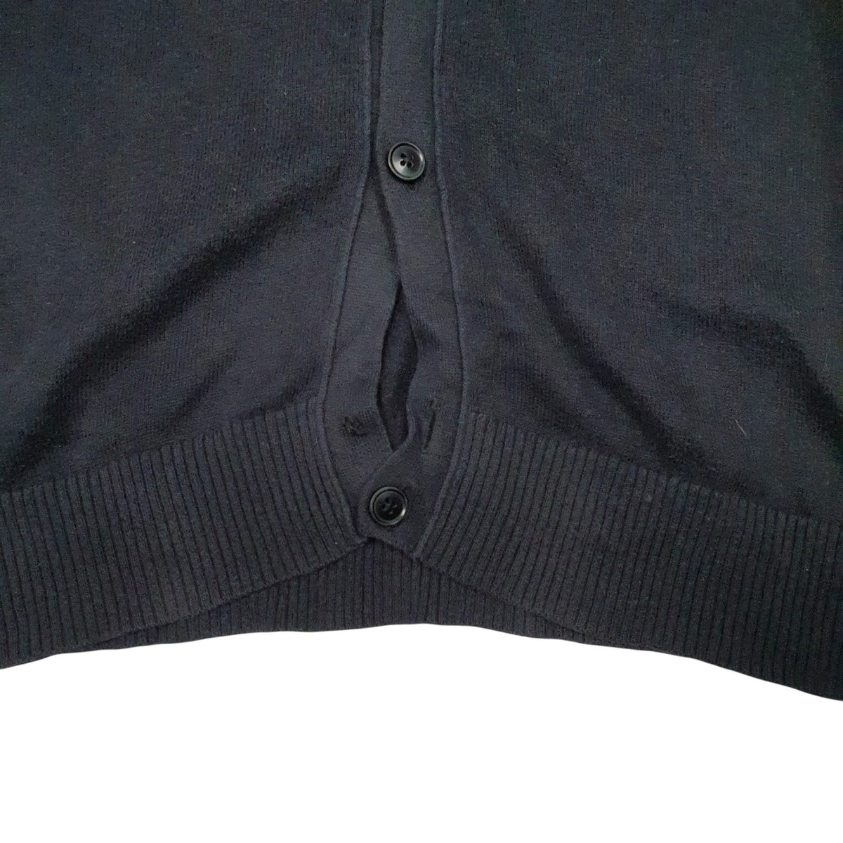 Mens Black Tommy Hilfiger  Cardigan Jumper