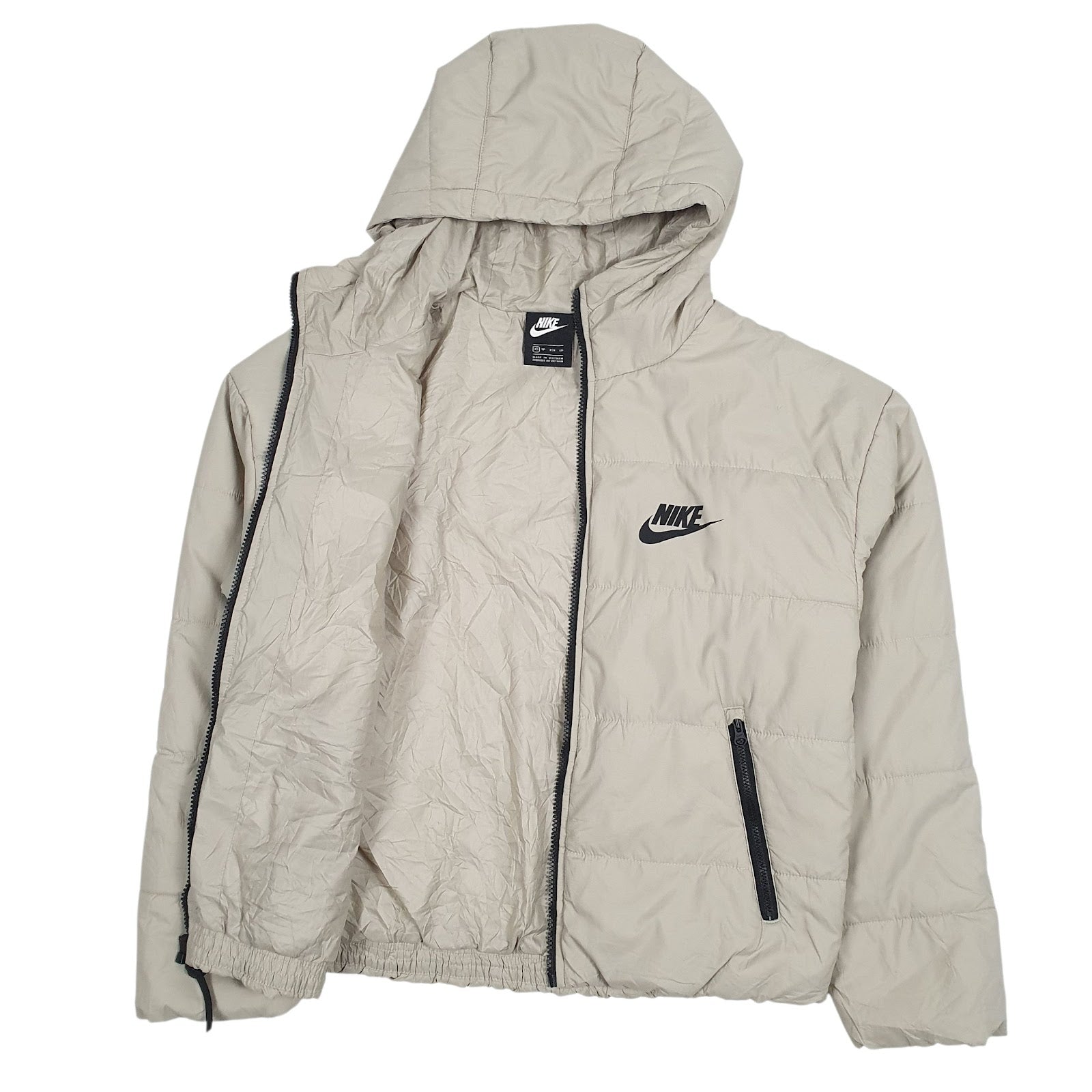 Womens Beige Nike   Coat