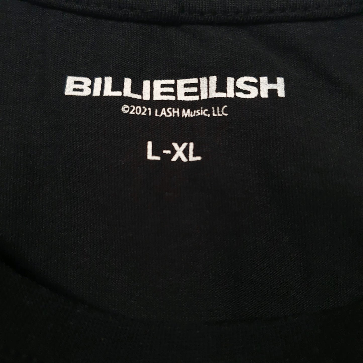 Womens Black Billie Eilish   T Shirt