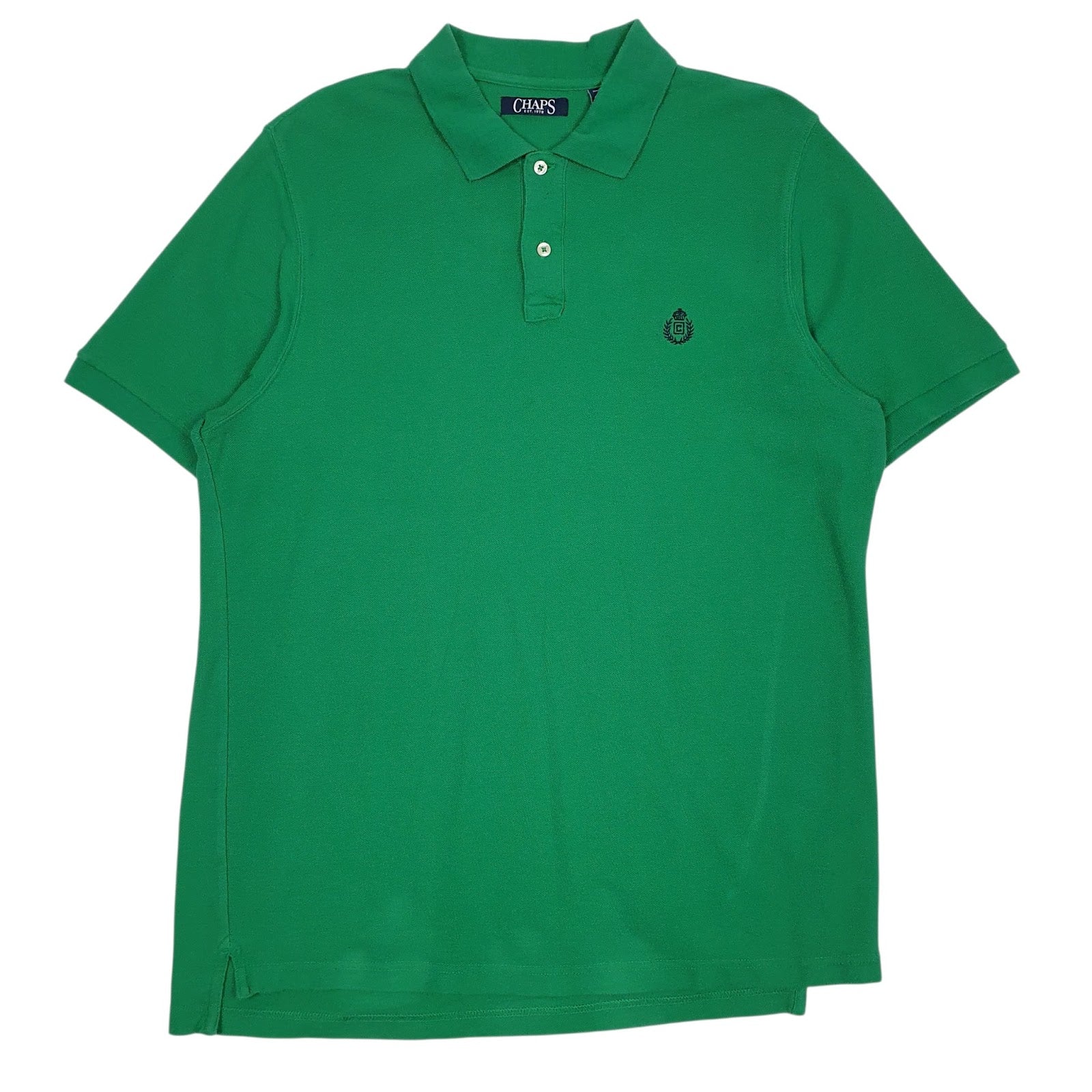 Mens Green Chaps  Short Sleeve Polo Shirt