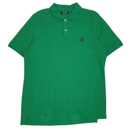 Mens Green Chaps  Short Sleeve Polo Shirt