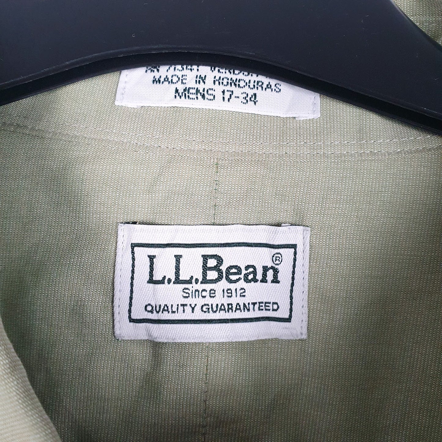 Mens Green L.L.Bean   Shirt