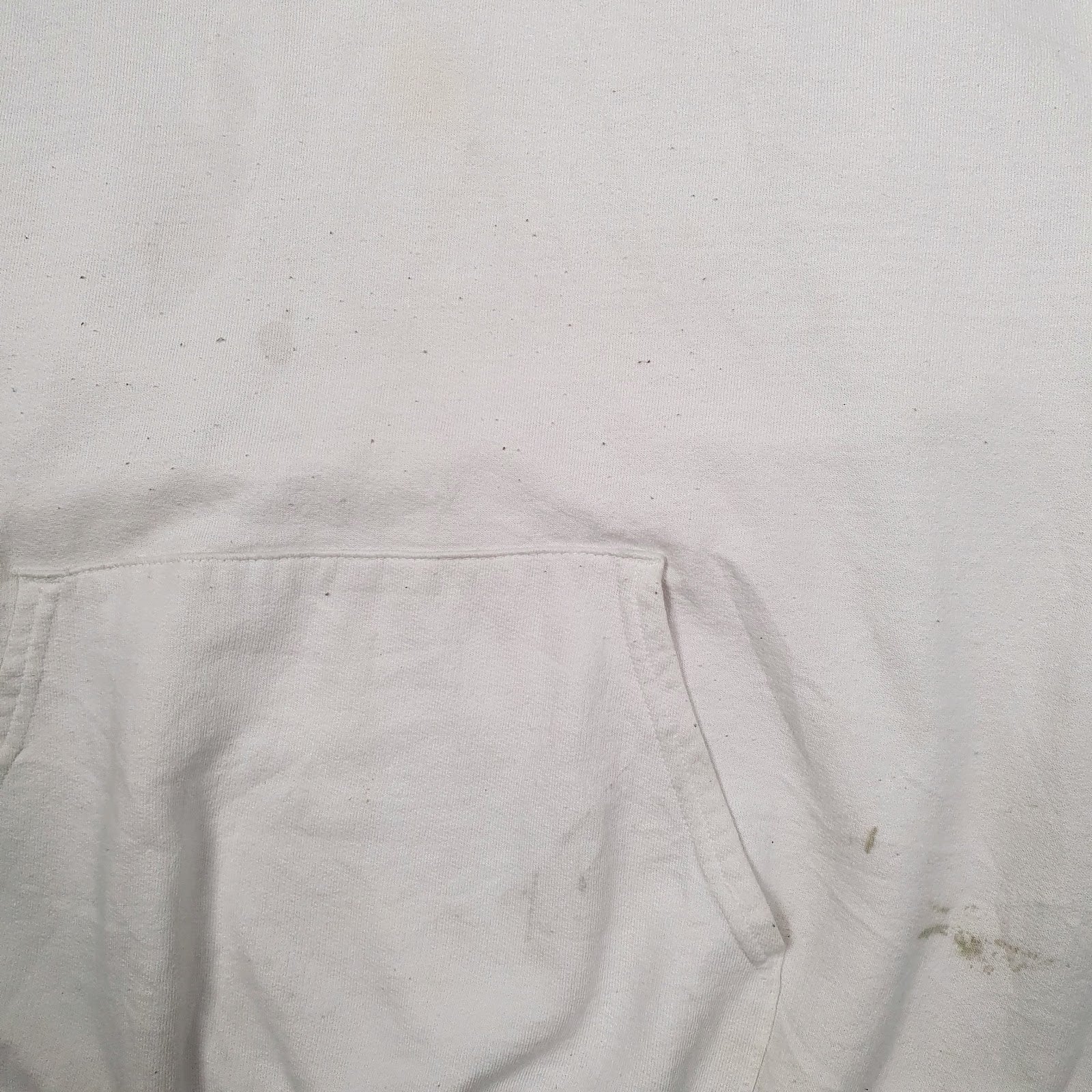 Mens White Champion  Hoodie Jumper