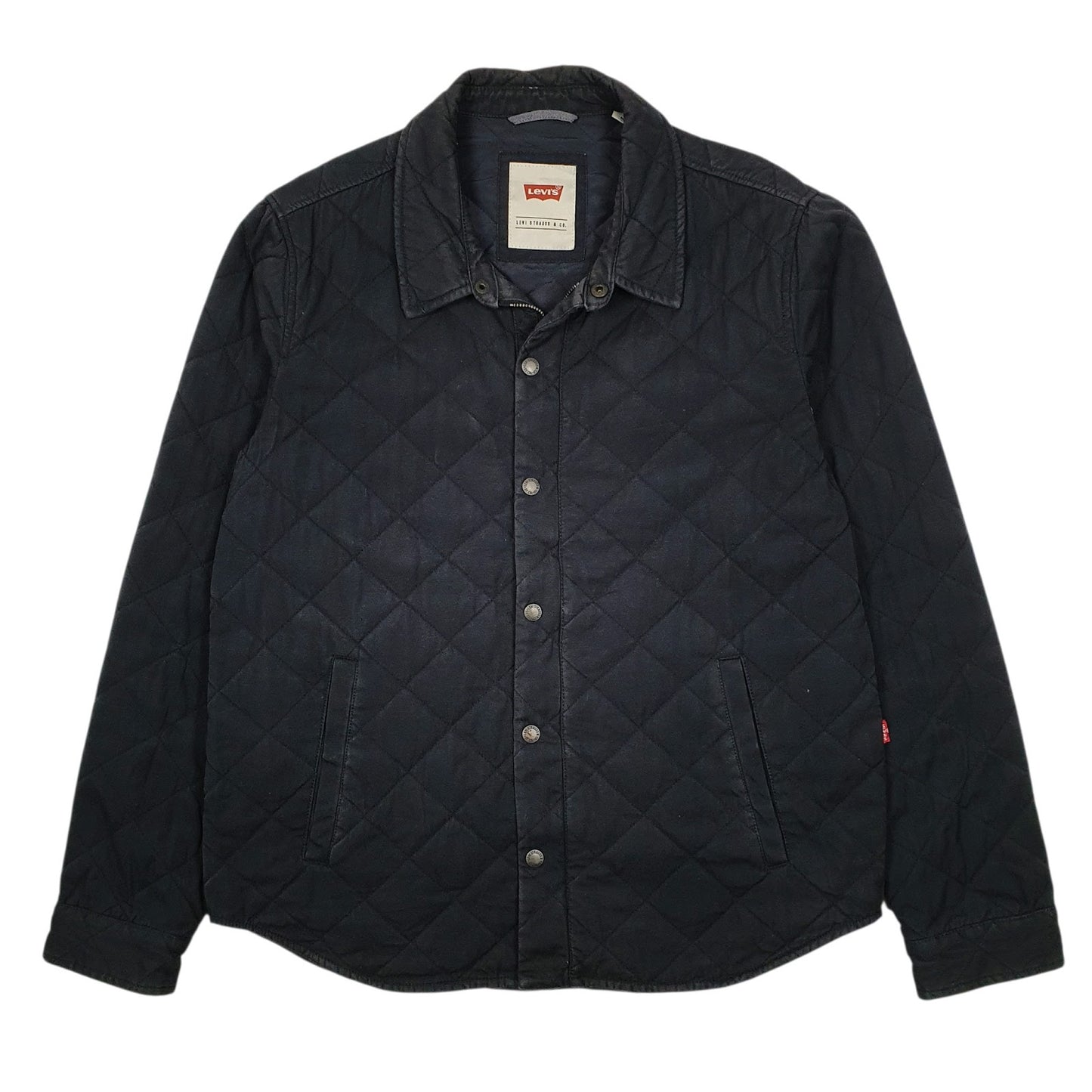 Mens Navy Levis Windbreaker  Coat