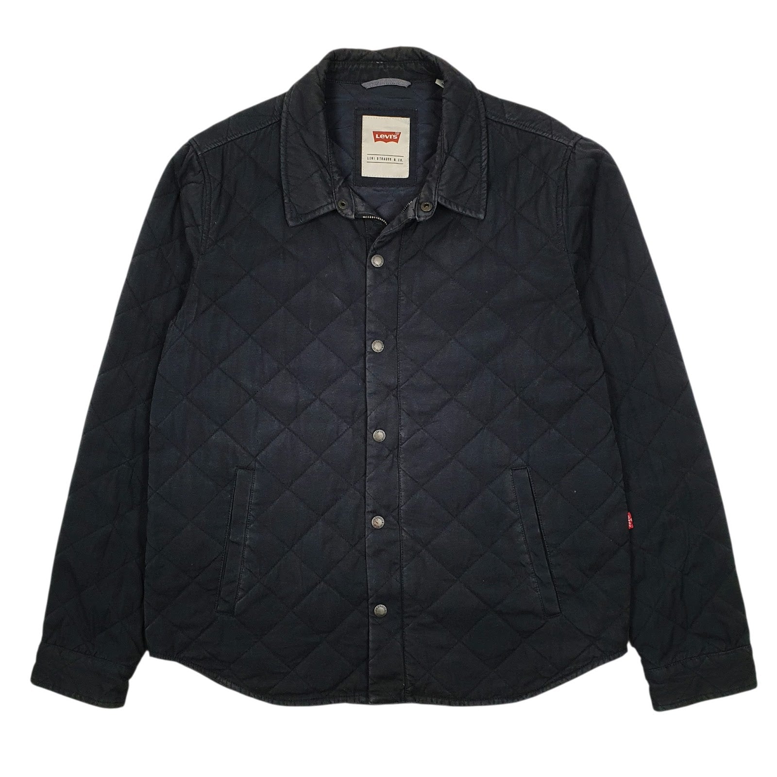 Mens Navy Levis Windbreaker  Coat